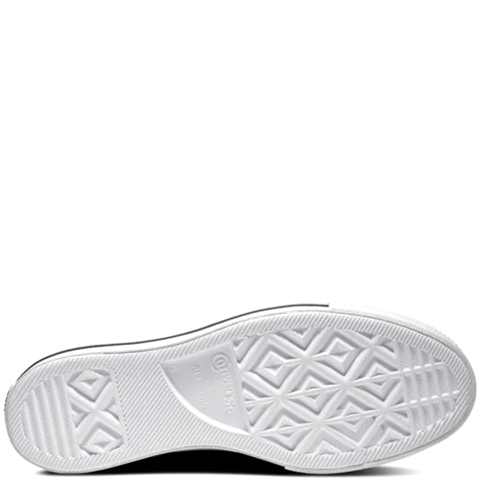 Converse All Star Leather Platform (Black/White)