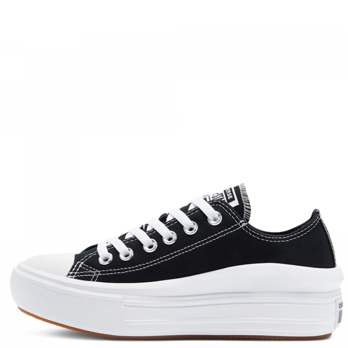 Converse All Star Move Low (Black/White)