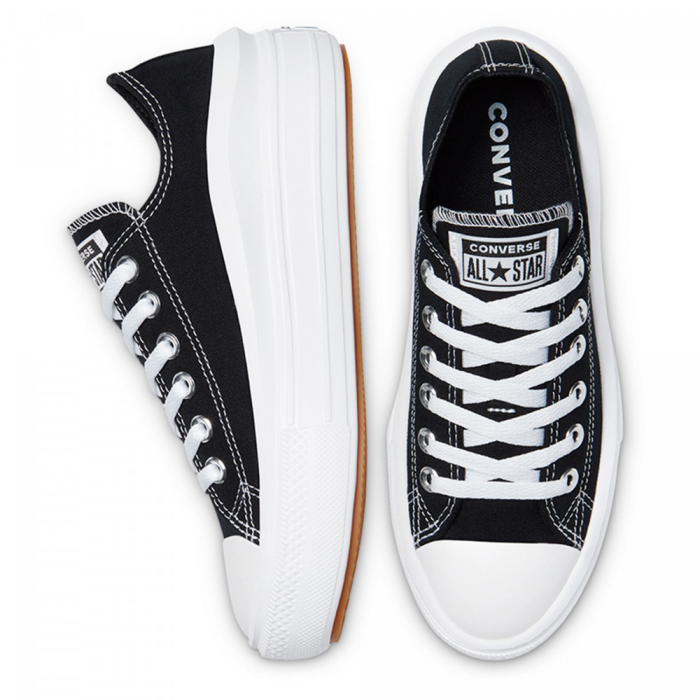 Converse All Star Move Low (Black/White)