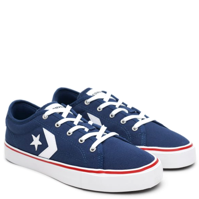 Converse Star Replay Ox Navy/Enamel Red