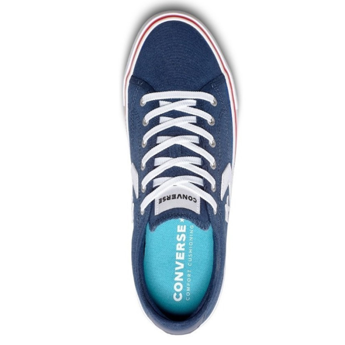 Converse Star Replay Ox Navy/Enamel Red