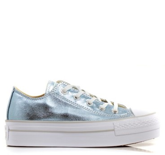 Converse All Star Platform Shine Green Low