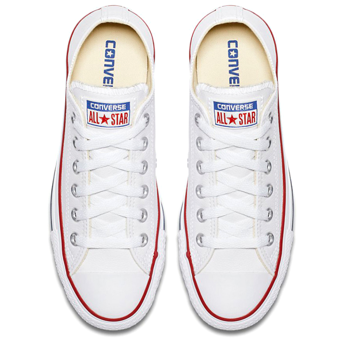 Converse All Star Optical White Leather Low