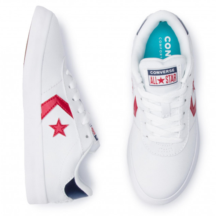 Converse Point Star Ox White Low