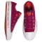 Converse Ctas Ox Rose Maroon/Vermillion Red Low