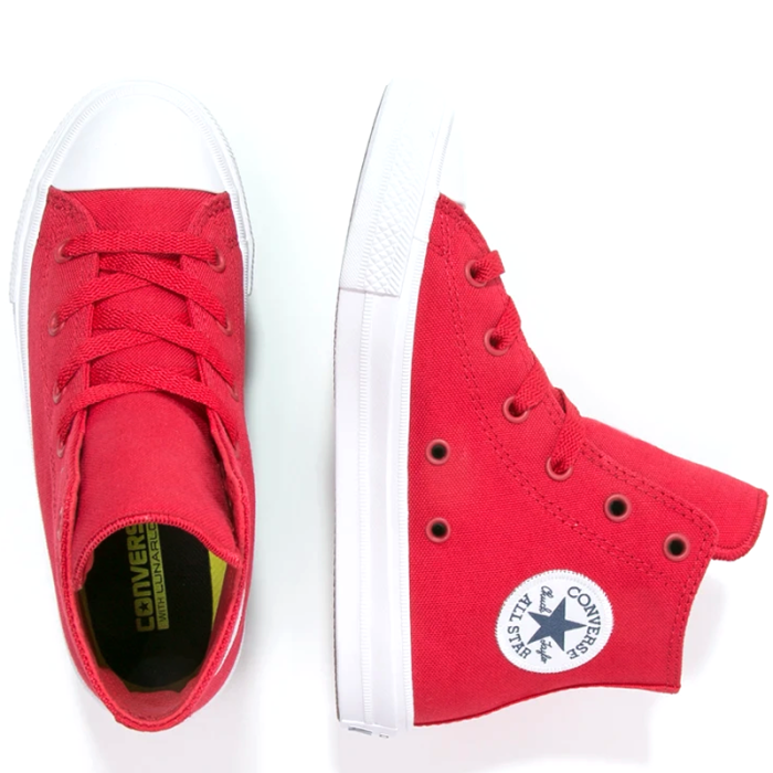 Converse Chuck II Salsa Red High