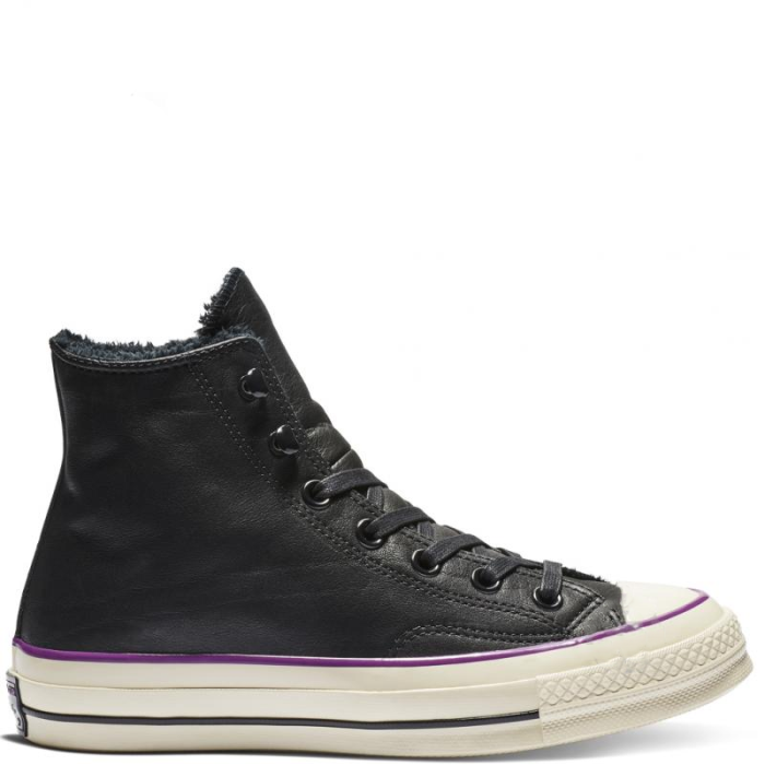 Converse Chuck 70 Warmer Leather Black High