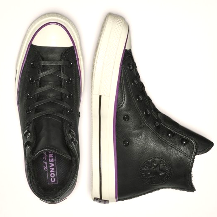 Converse Chuck 70 Warmer Leather Black High