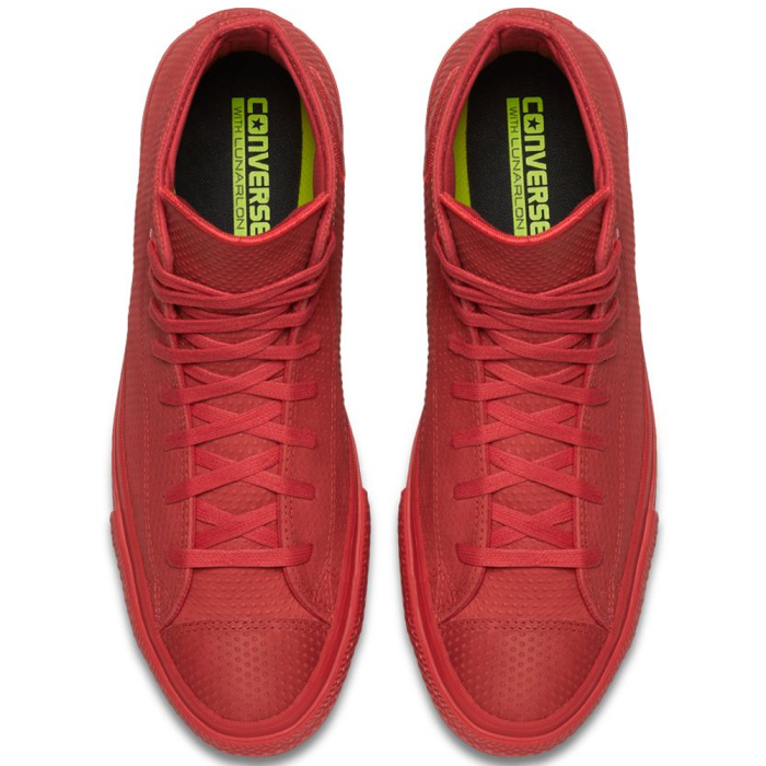 Converse Chuck II Leather Red High
